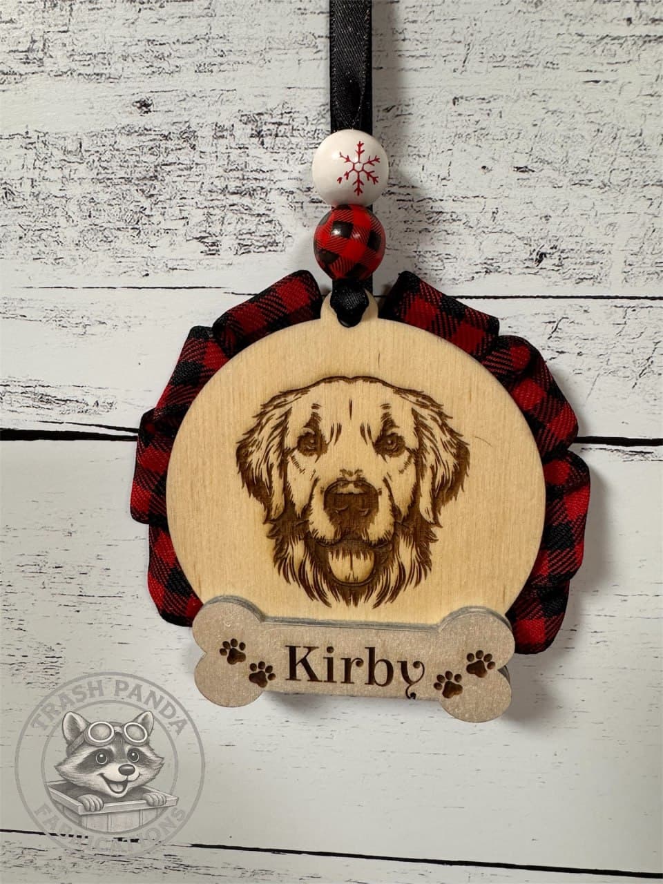 Kirby Golden Retriever Ornament