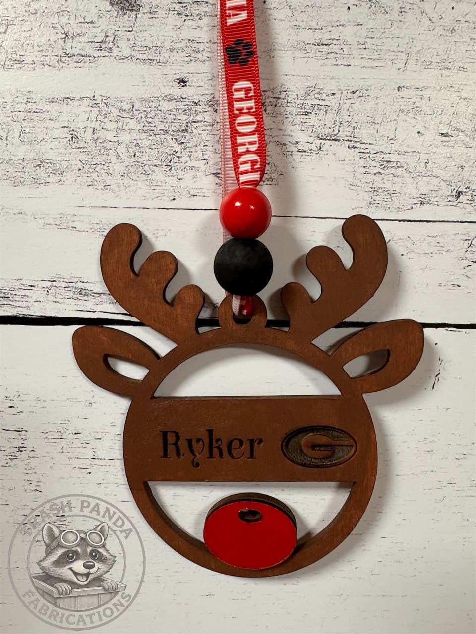 Ryker Georgia Bulldogs Ornament